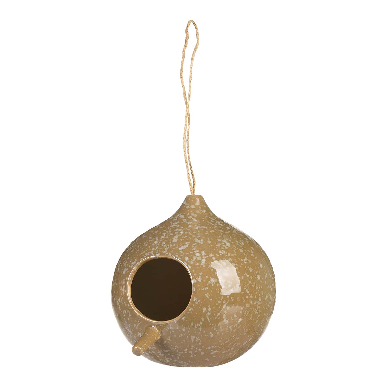 Vogelhaus Beige,H 140 mm