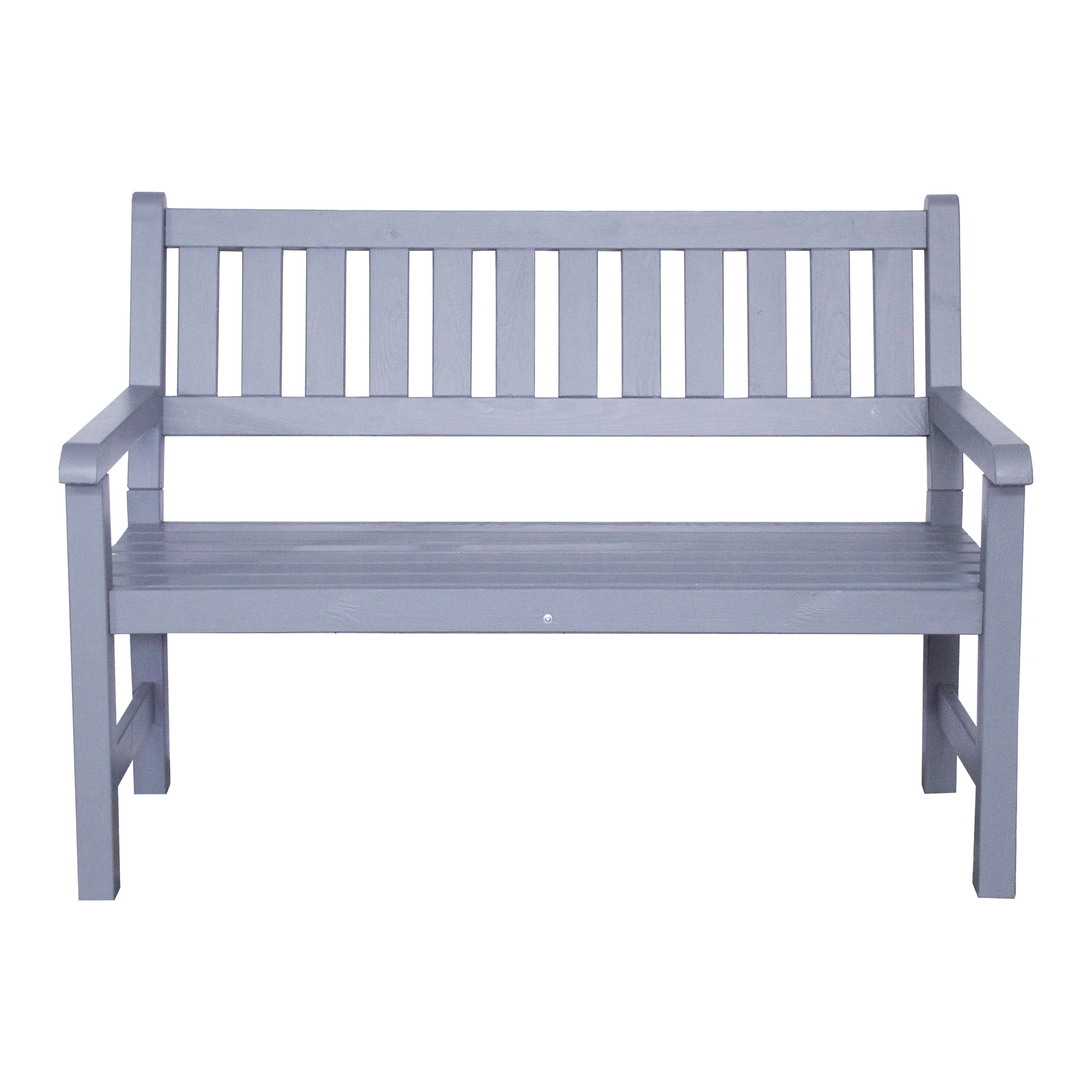 SenS-Line - Bordeaux Tuinbank 126cm - 2-zits - Grijs