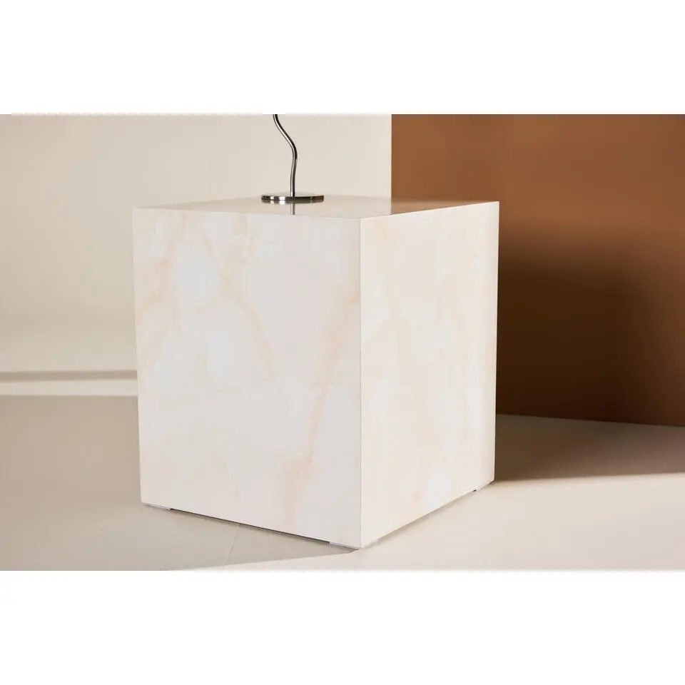 Salontafel Vierkant - Beige MDF - 40x40x45cm - York