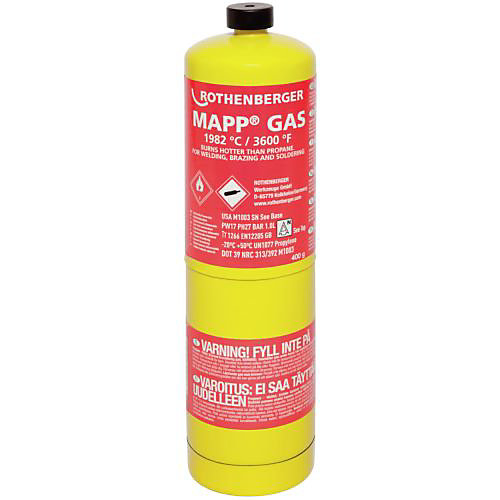 Cartouche de gaz Mapp US 400g 750ml - ROTHENBERGER - 35698