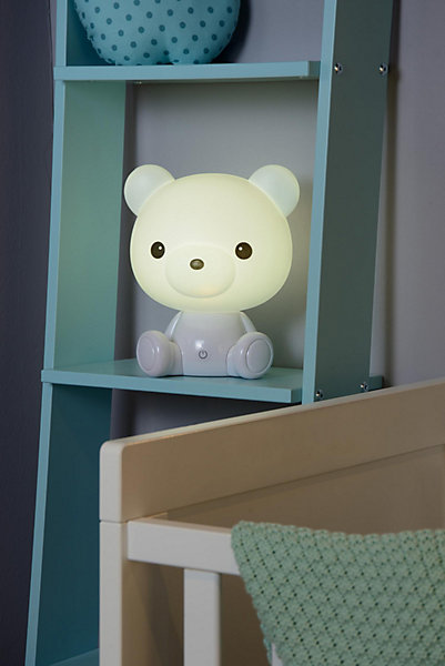 Lampe de table DODO BEAR en abs avec LED intégré - Blanc - Lucide