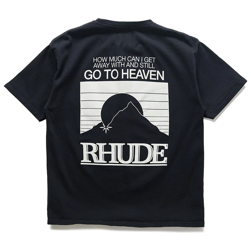 Rhude Moonlight Pack Tee - Vintage Black/White