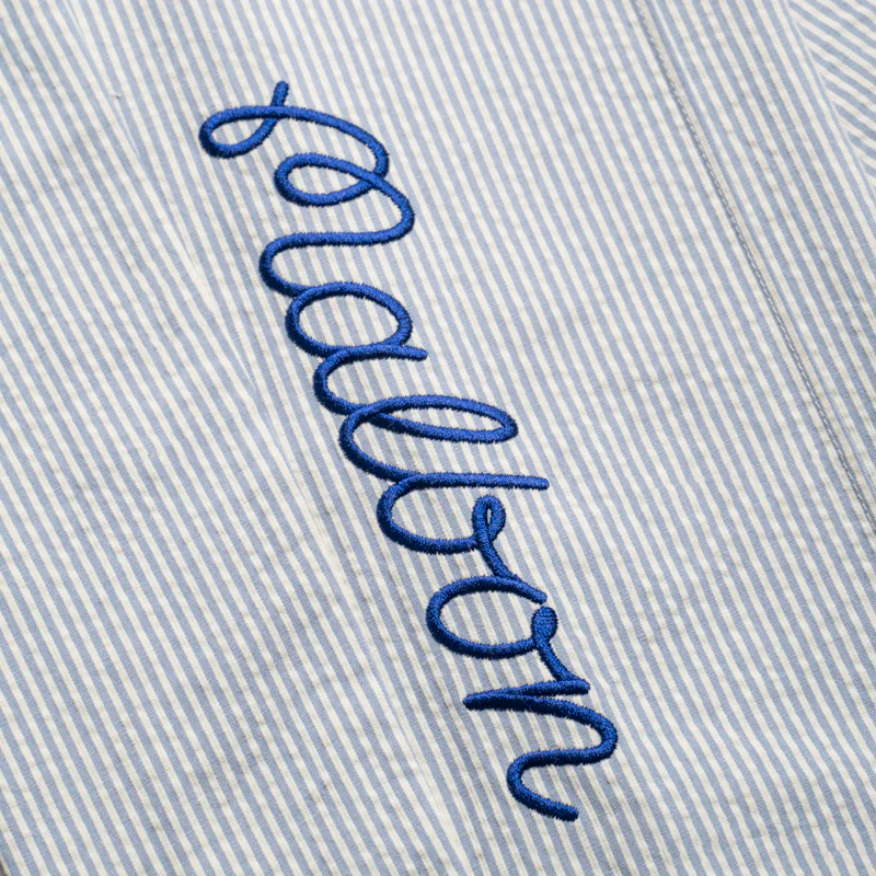 Malbon Golf Cannes Pleated Trouser - Blue