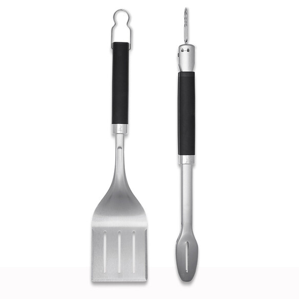 Kit 2 Ustensiles Pince   Spatule Précision - Weber