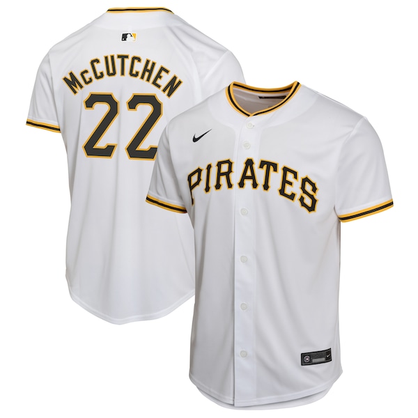 Andrew McCutchen Pittsburgh Pirates Nike Youth Home Game Player Jersey - White