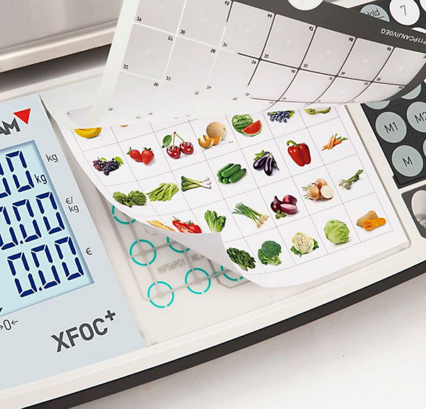Balance Commerciale XFOC  Poids Prix 15/30 Kg avec Clavier PLU - Gram