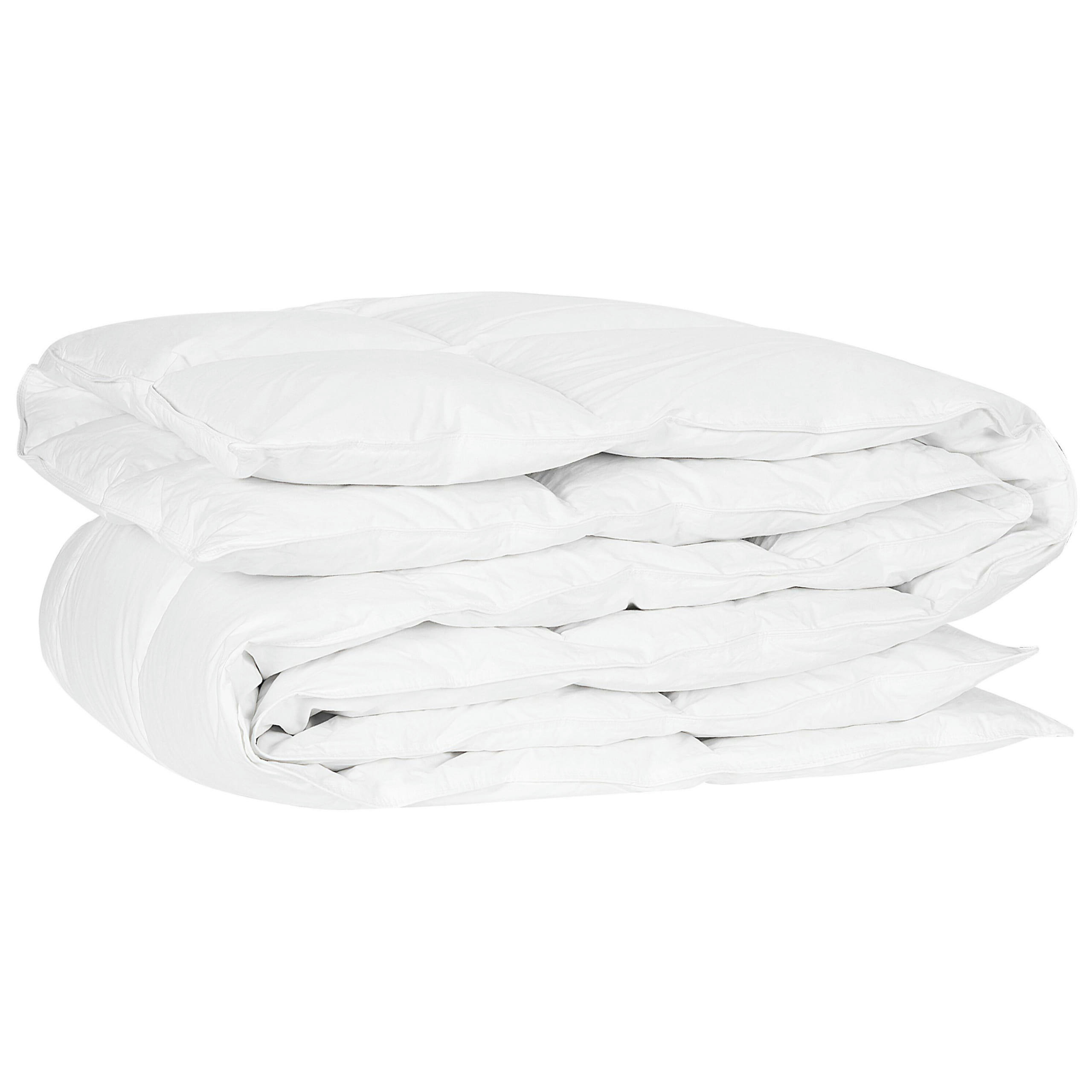 HARAMOSH - Couette en coton ciré blanc 220x155cm