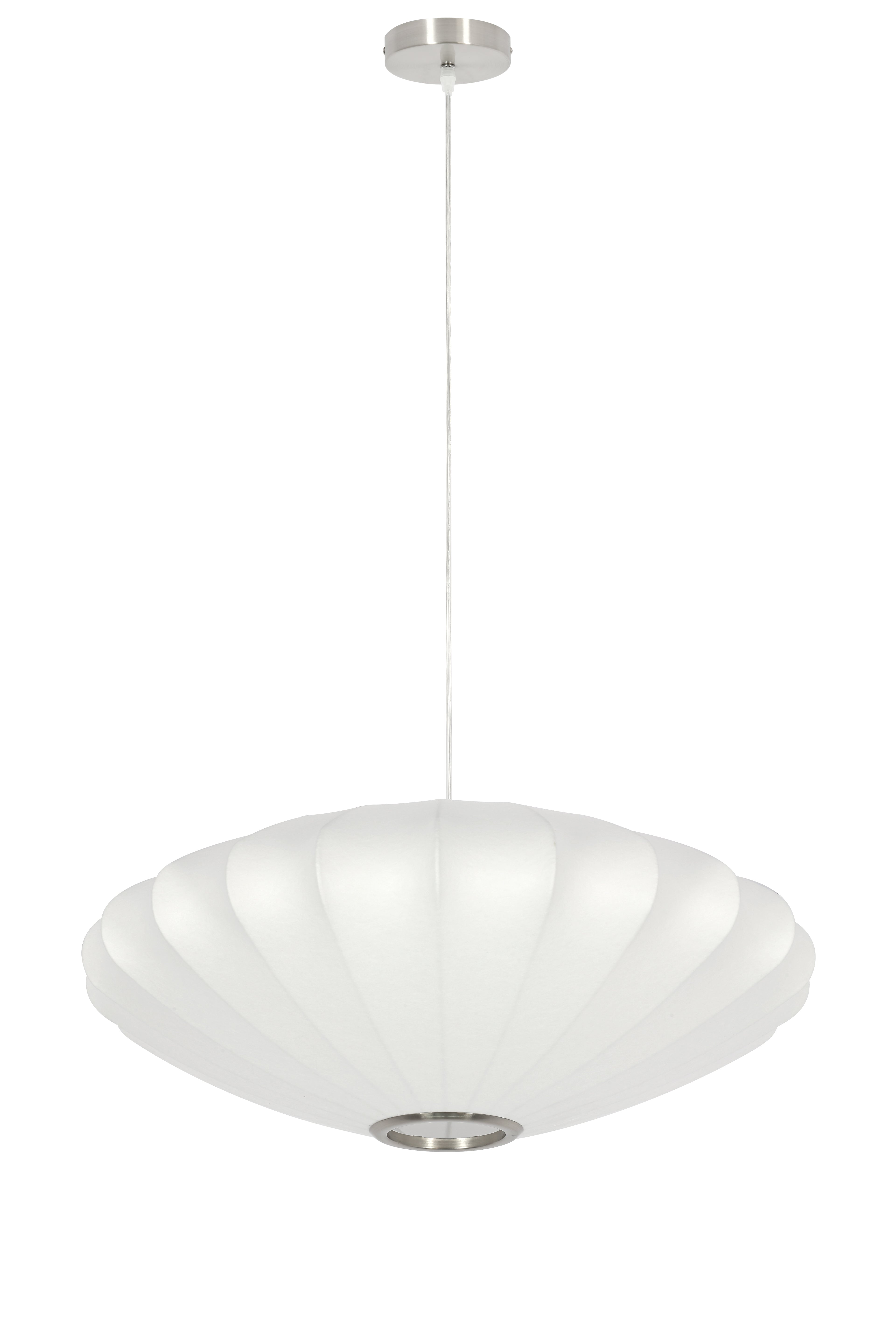 Light & Living hanglamp FAY - wit - Ø60x26cm