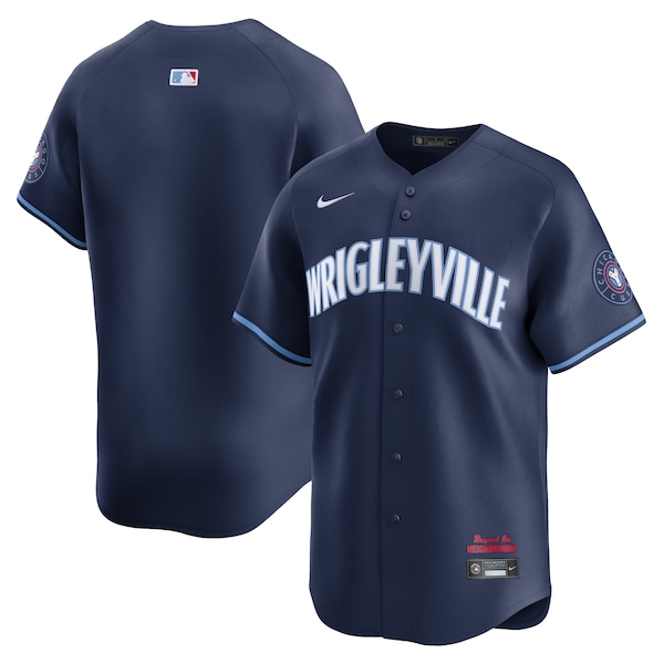 Chicago Cubs Nike City Connect Limited Jersey - Navy