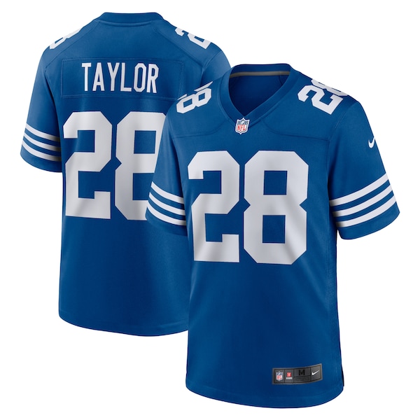 Jonathan Taylor Indianapolis Colts Nike Game Player Jersey - Royal/White