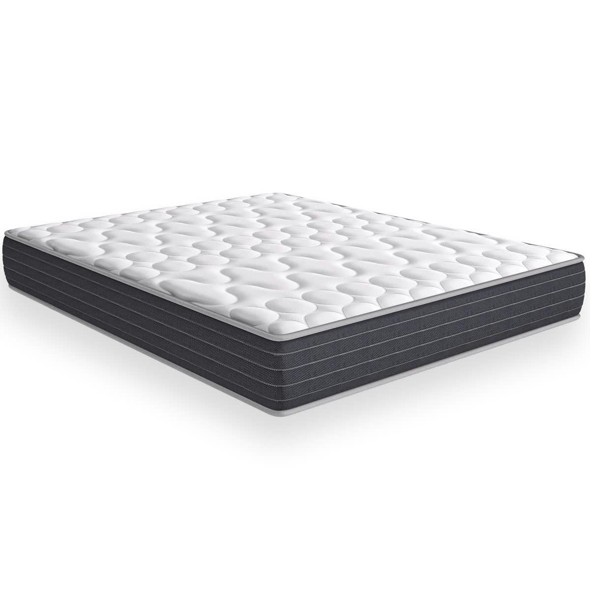 MEMO HR - Matelas 160x200 Mémoire De Forme - Mousse Ergo, Haute résistance 35kg