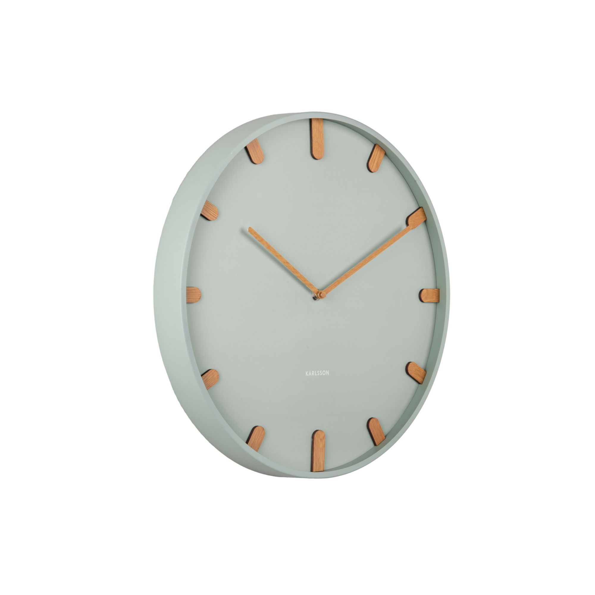 Karlsson wandklok Grace - groen - Ø40cm