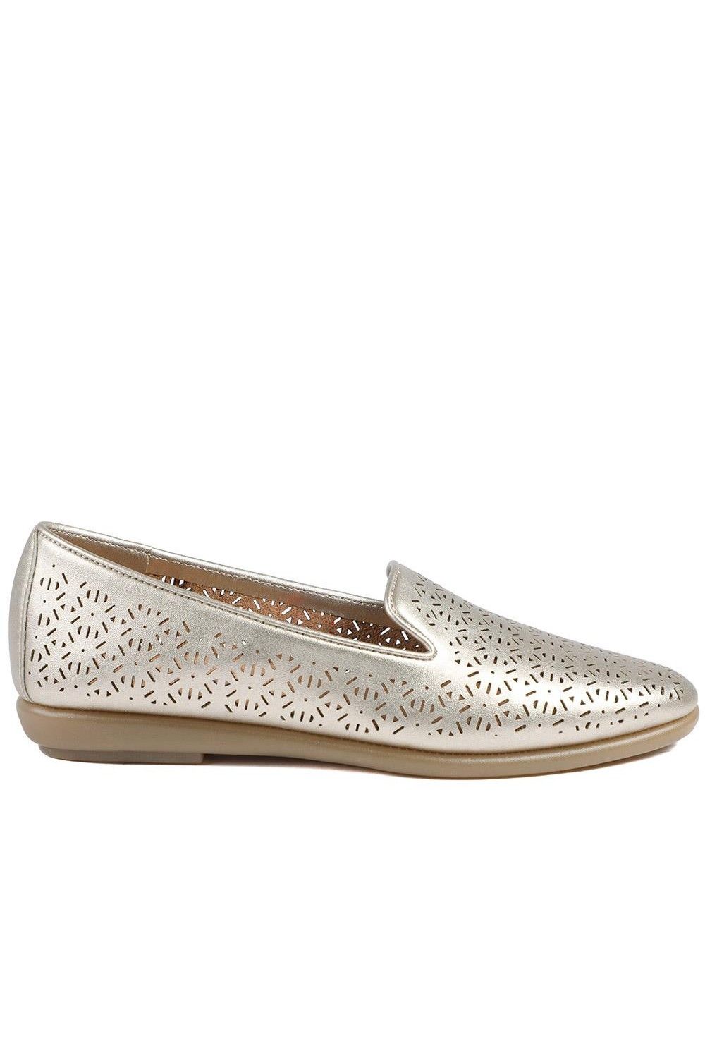 Pavers Chic Stitch & Turn Slip On Shoes