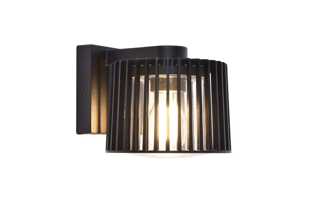 Kinkiet zewnętrznyczarny SHYNE 1xE27x25W IP54 Lutec