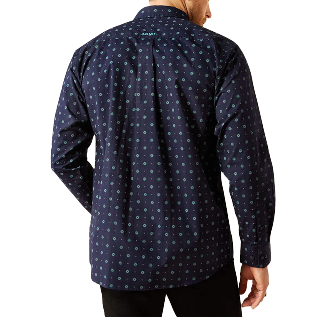 Мужская рубашка Ariat Jacobi Classic Fit с длинными рукавами и пуговицами