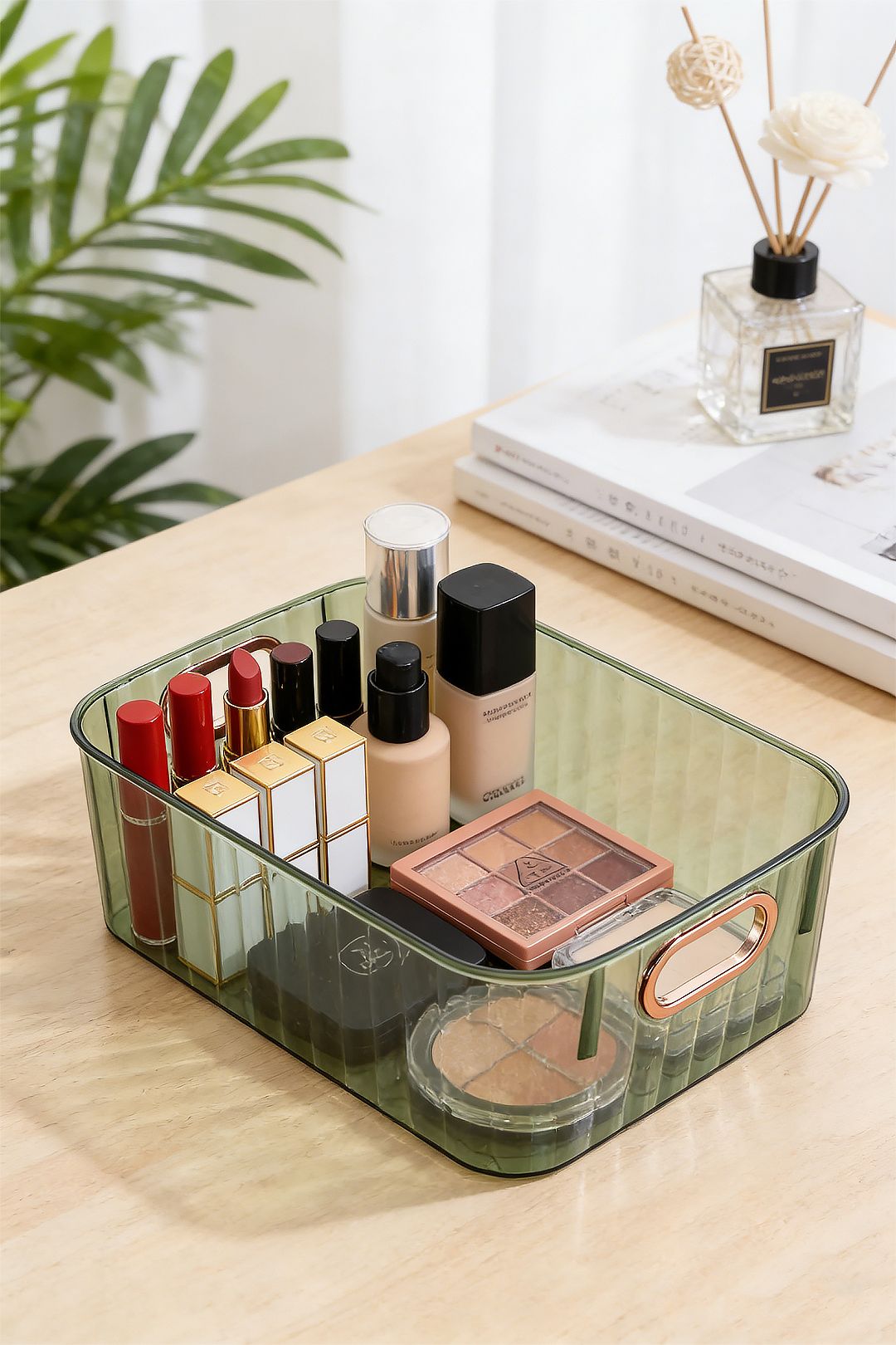 SHEONLY Green Desktop Storage Organiser