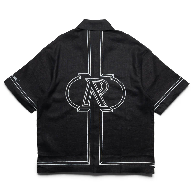 Represent Border Shirt - Jet Black