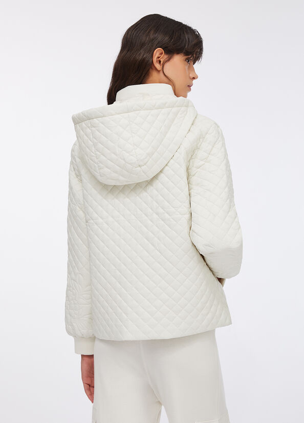 Cappotto in nylon trapuntato