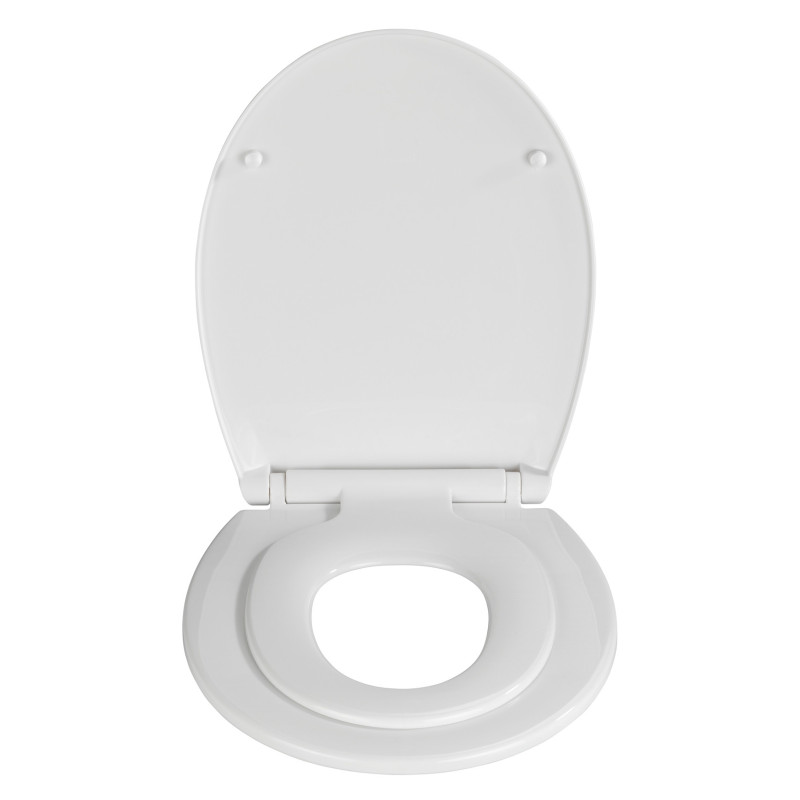 Abattant de toilette Syros Family blanc WENKO
