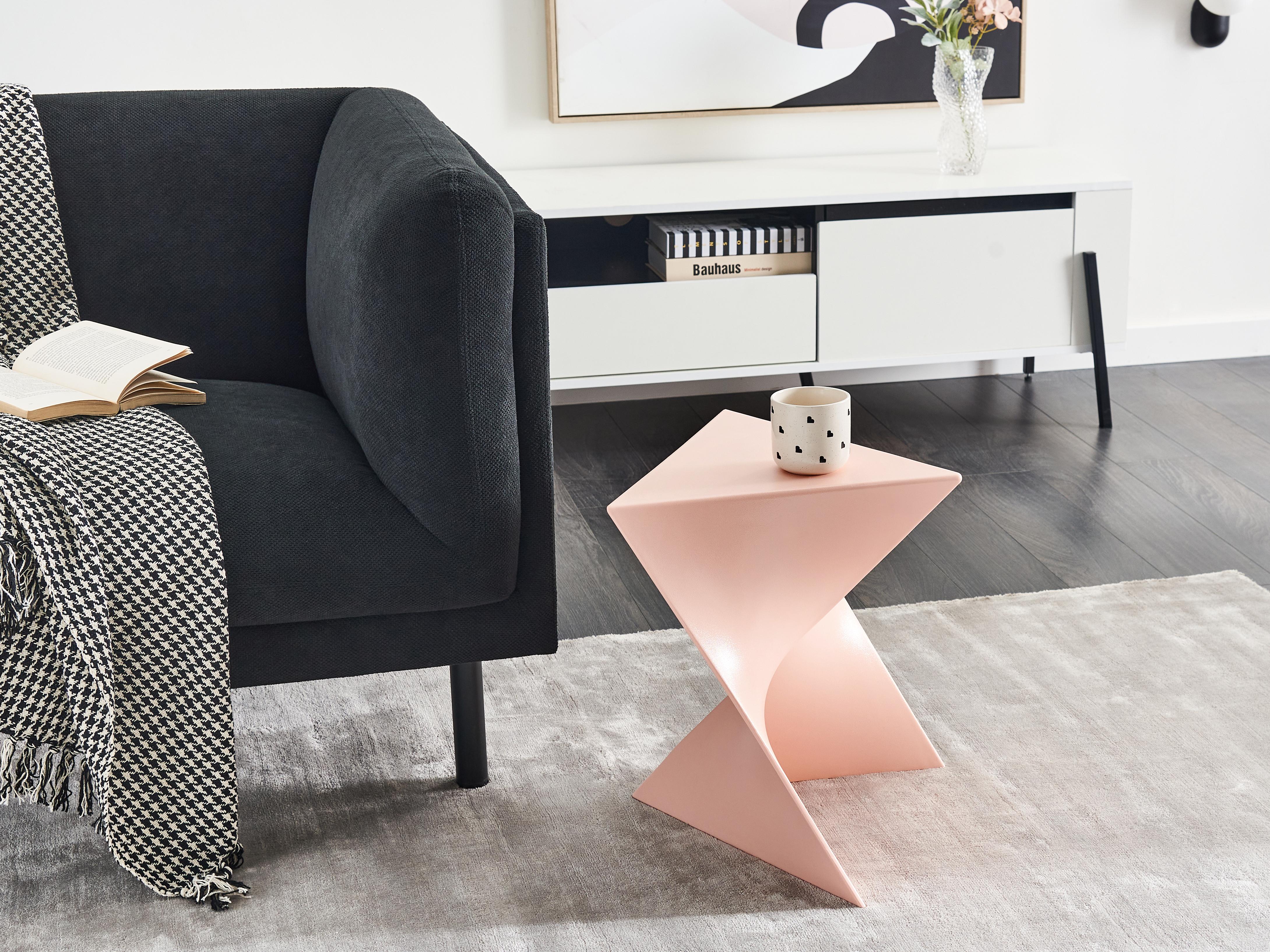 Side Table PECOS Pastel Pink