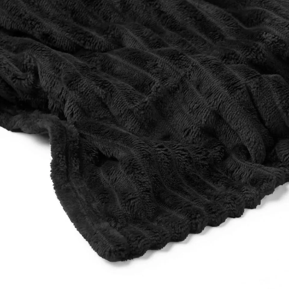 Plaid Marthy - Raven - 140x180 cm