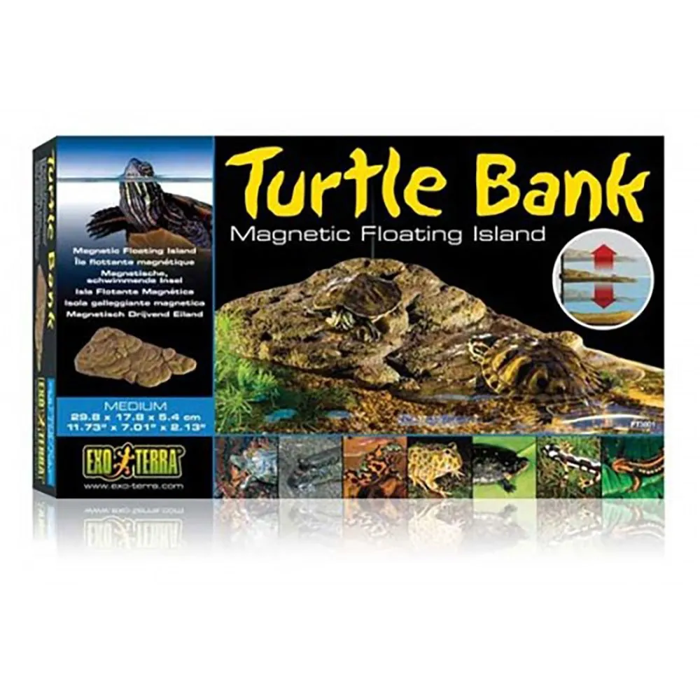Exo Terra Turtle Bank medium magnetic floating island