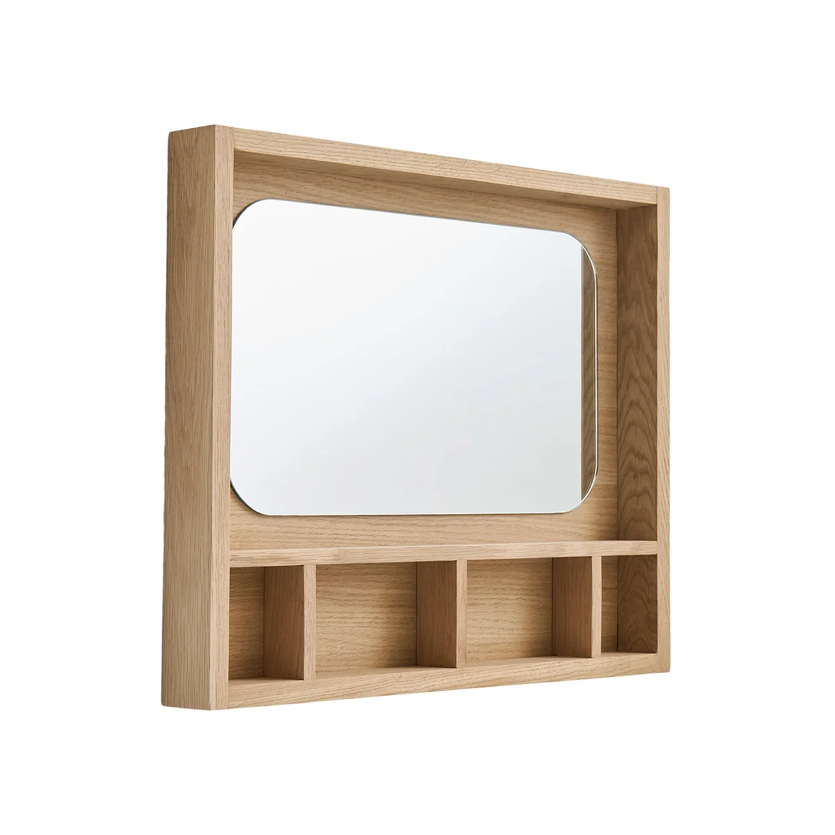 Andersen Furniture - Glance Spiegelregal, Eiche