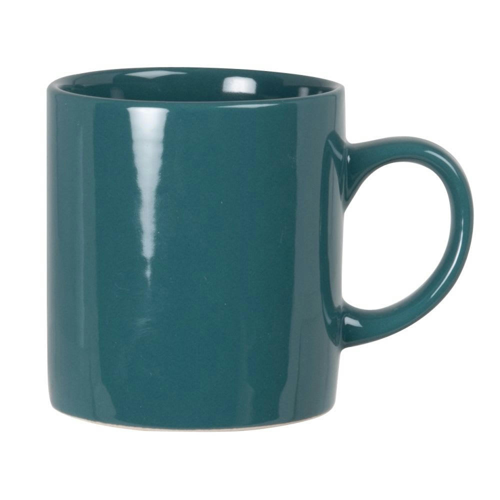- Mug en grès bleu