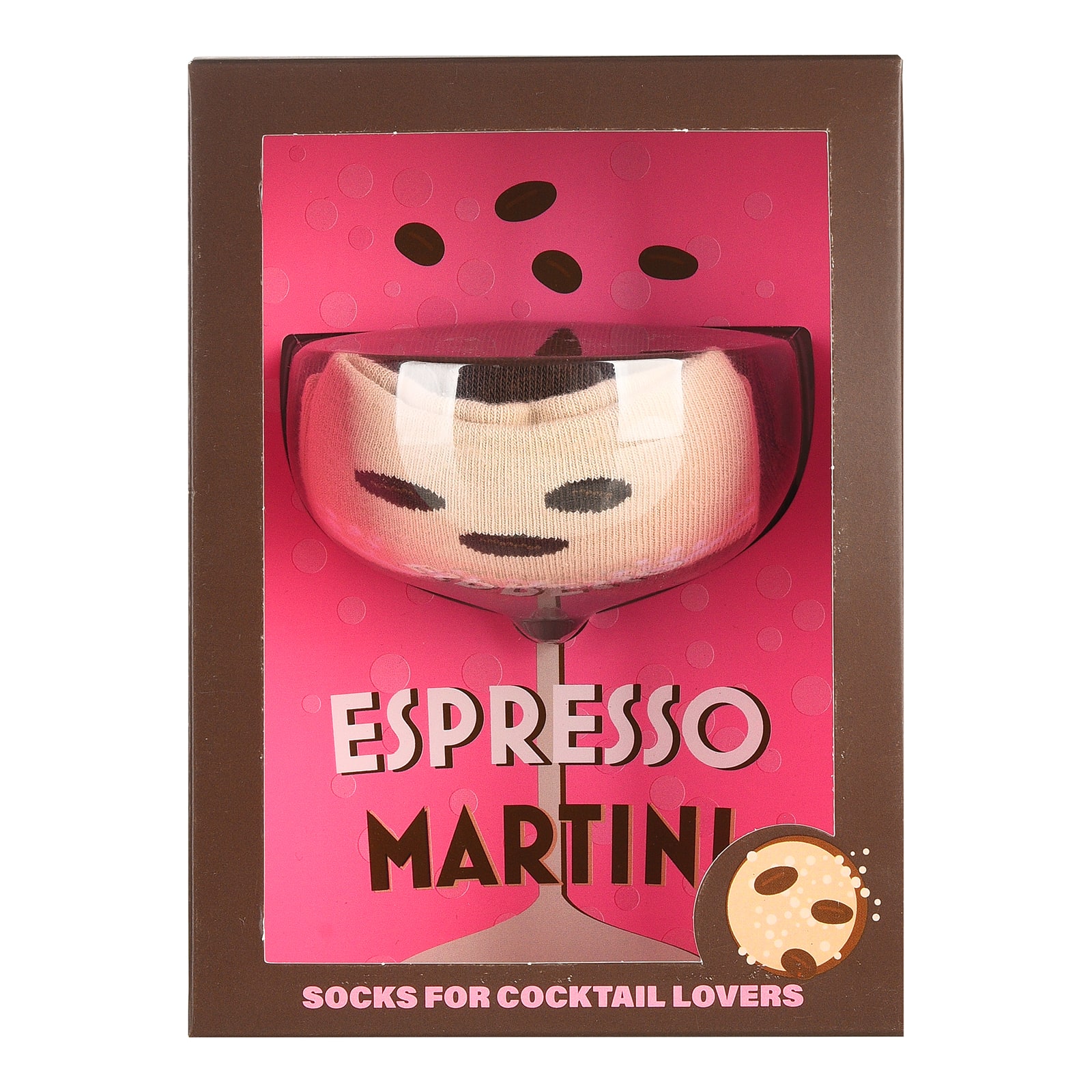 Socken Espresso Martini Braun