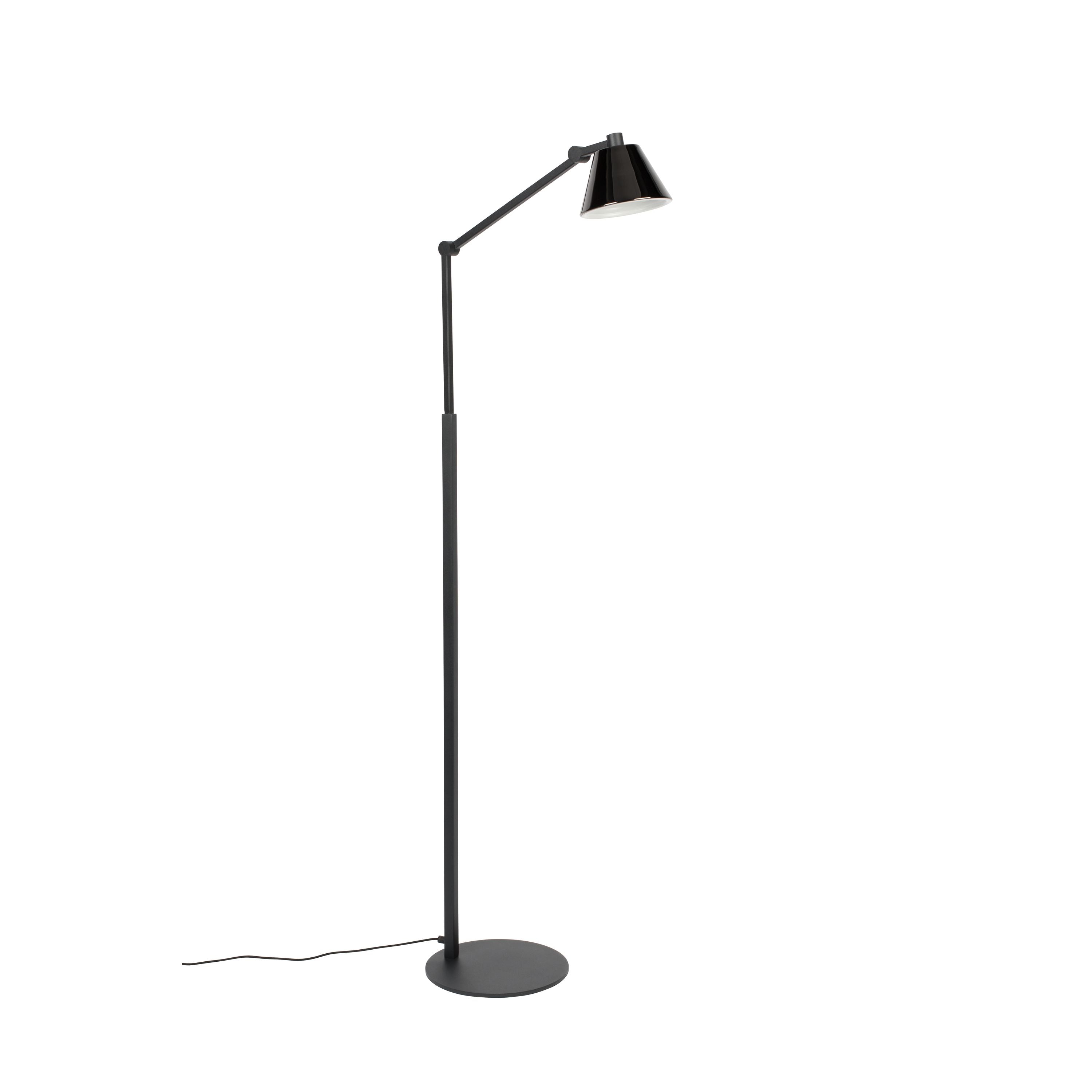 Zuiver Lub Vloerlamp/ Staande leeslamp Zwart