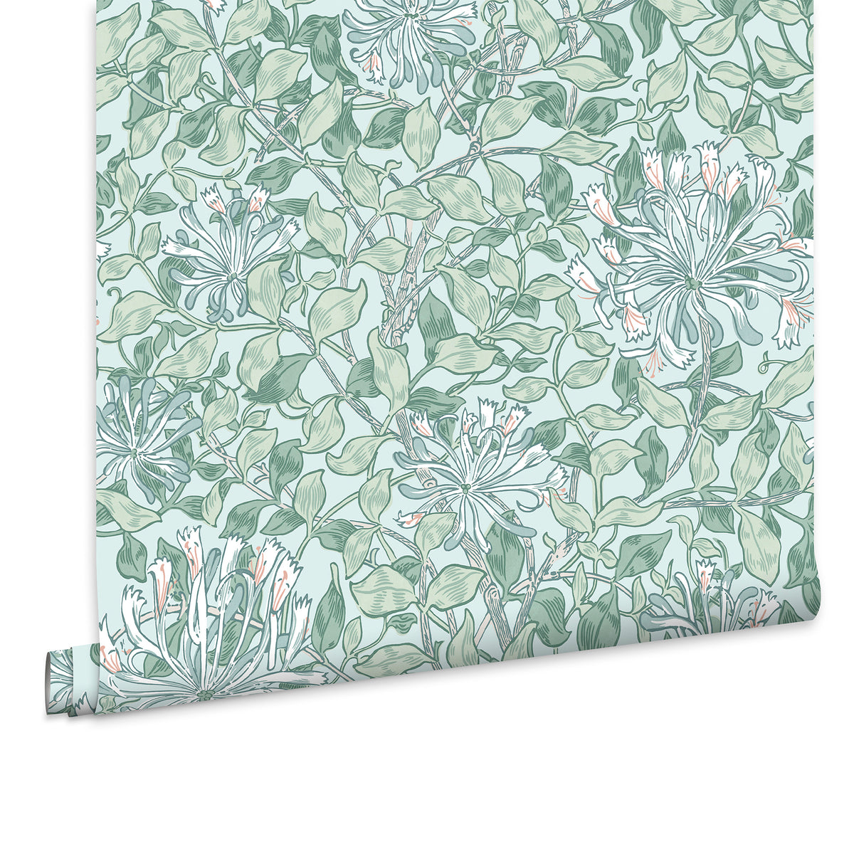 William Morris at Home Vliesbehang - Honeysuckle Breeze - 1000x52