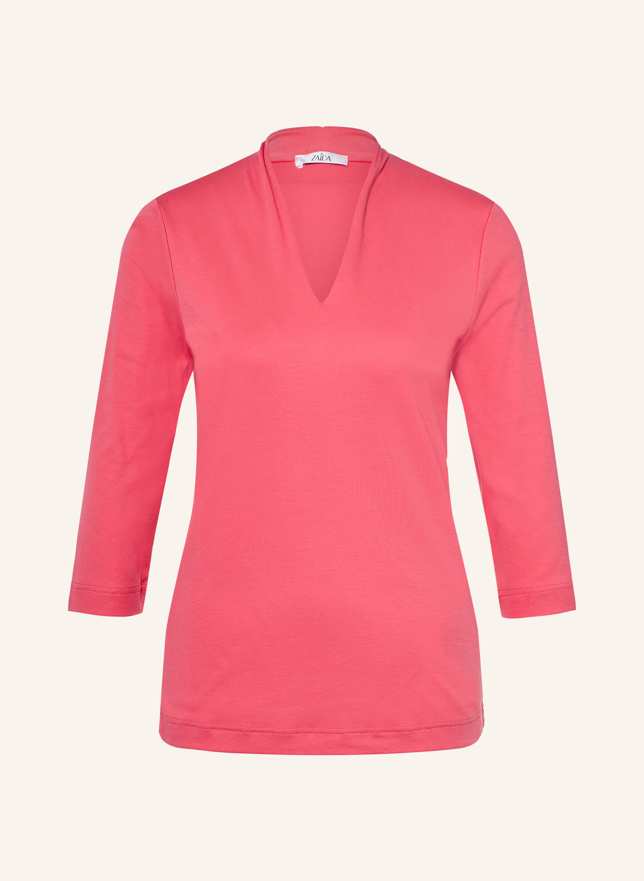 ZAÍDA Shirt mit Kelchkragen