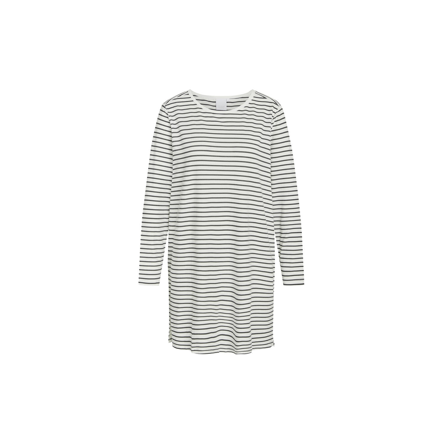 Bea Longsleeved Dress, pavement stripe