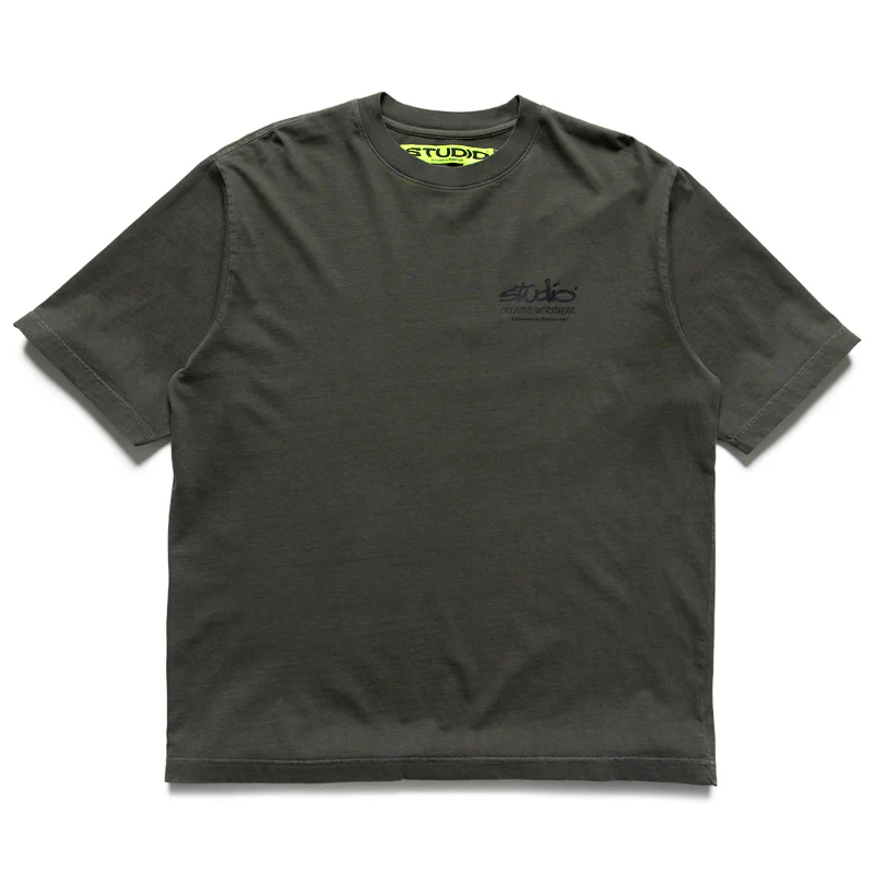 Supervsn Studio Third Eye Kid Tee - Vintage Grey