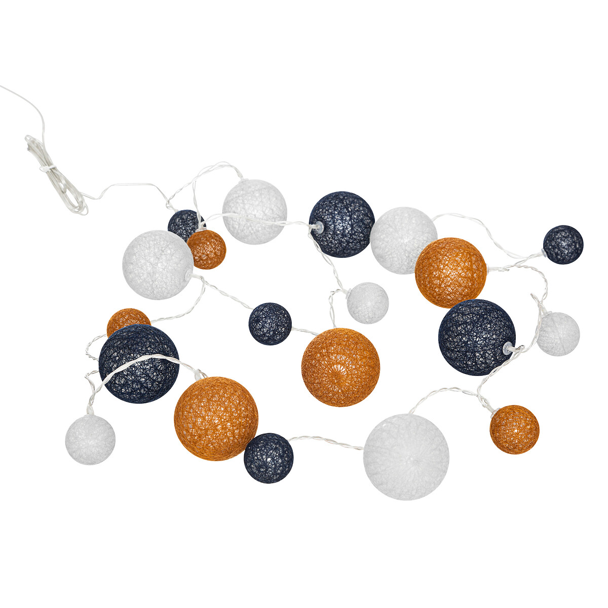 Conjunto de 20 bolas led multicolor