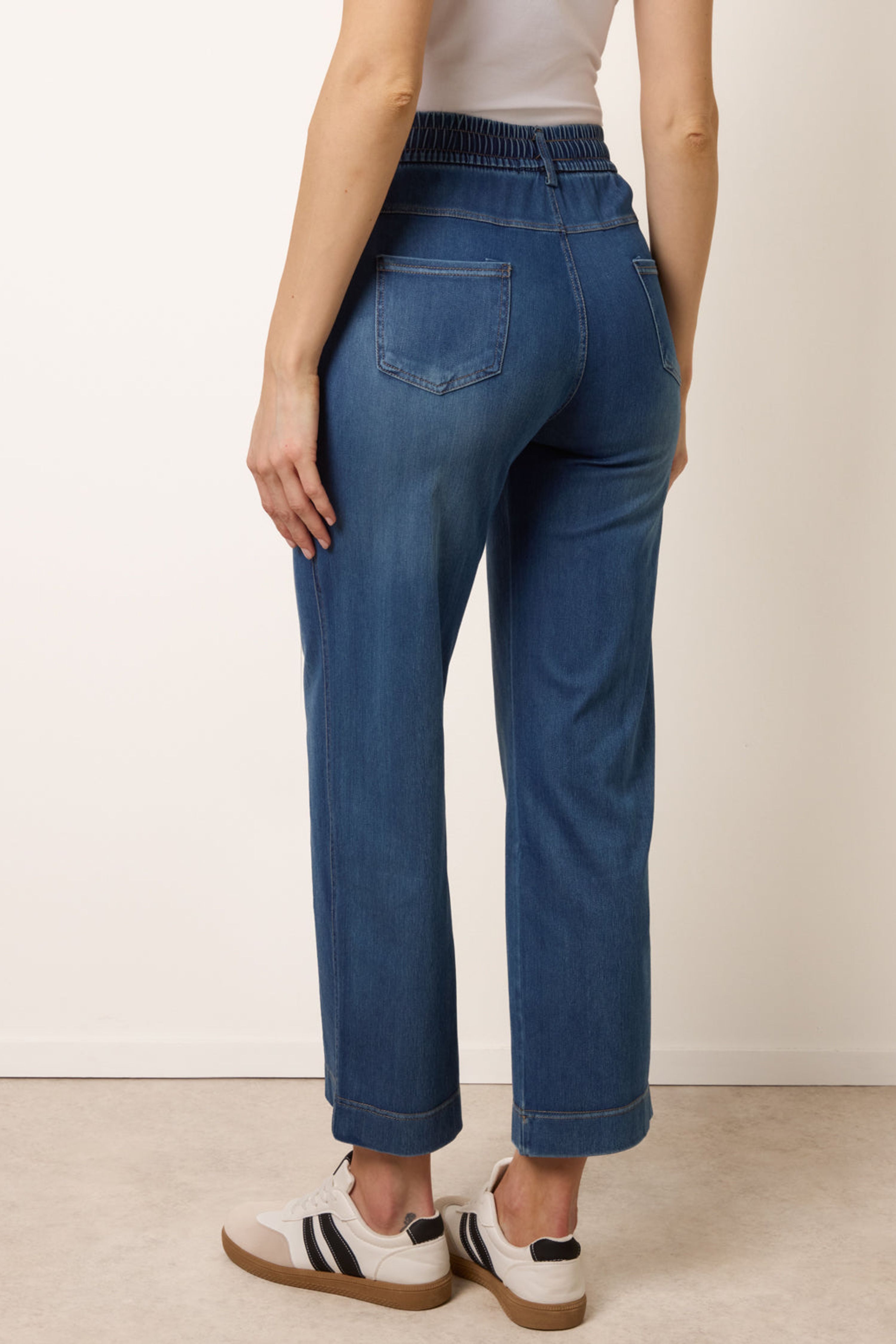 Blue Vanilla Blue Elasticated Waist Jeans