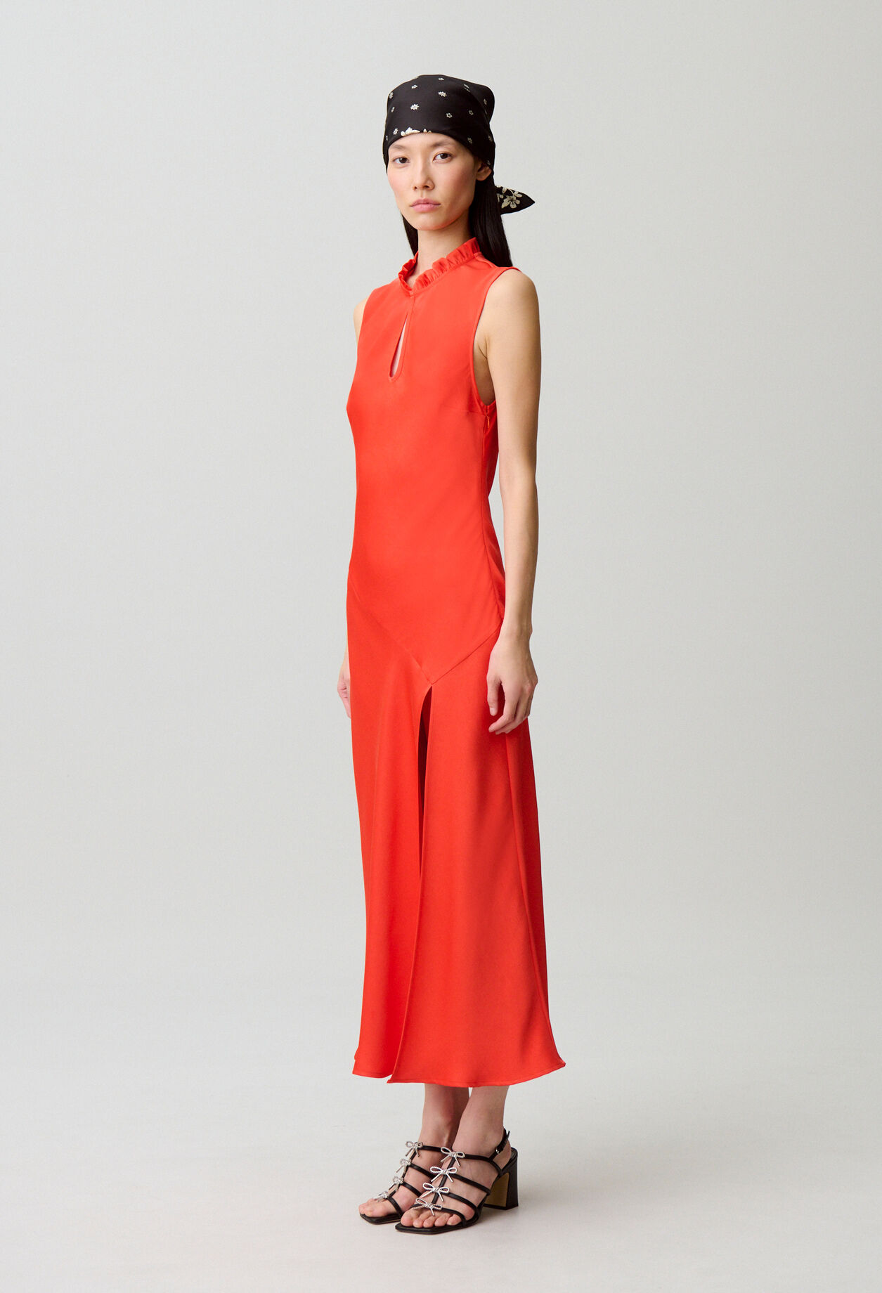 Robe midi fluide