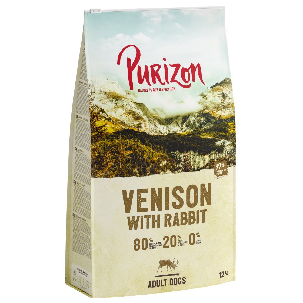 Purizon Venison with Rabbit Adult – Grain-free