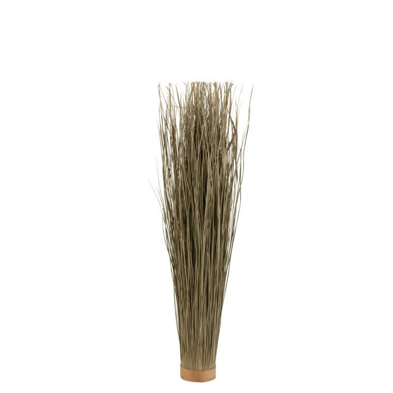 - Herbes séchées rondes vertes H95cm