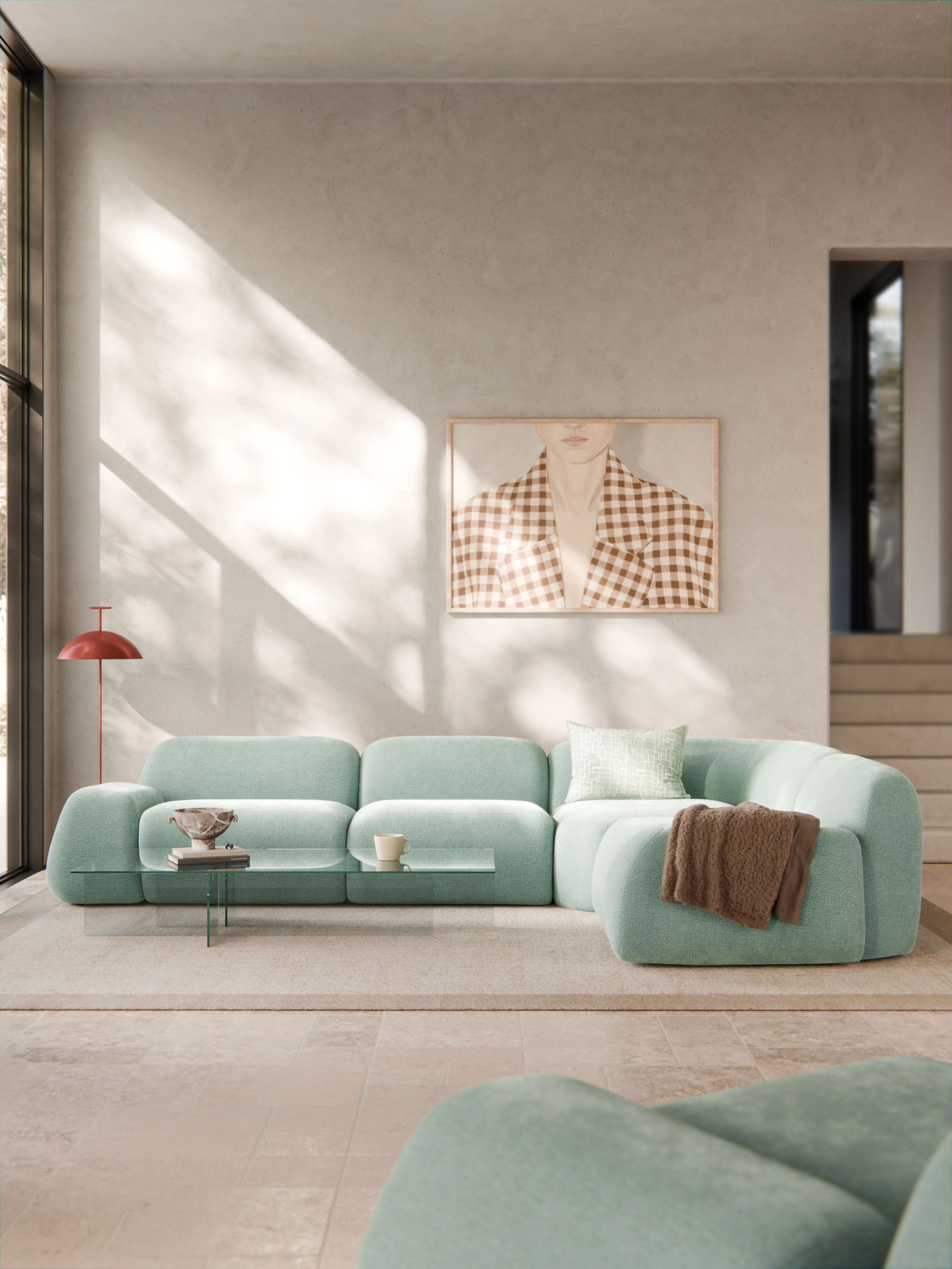 Rundes Eckmodul Wolke