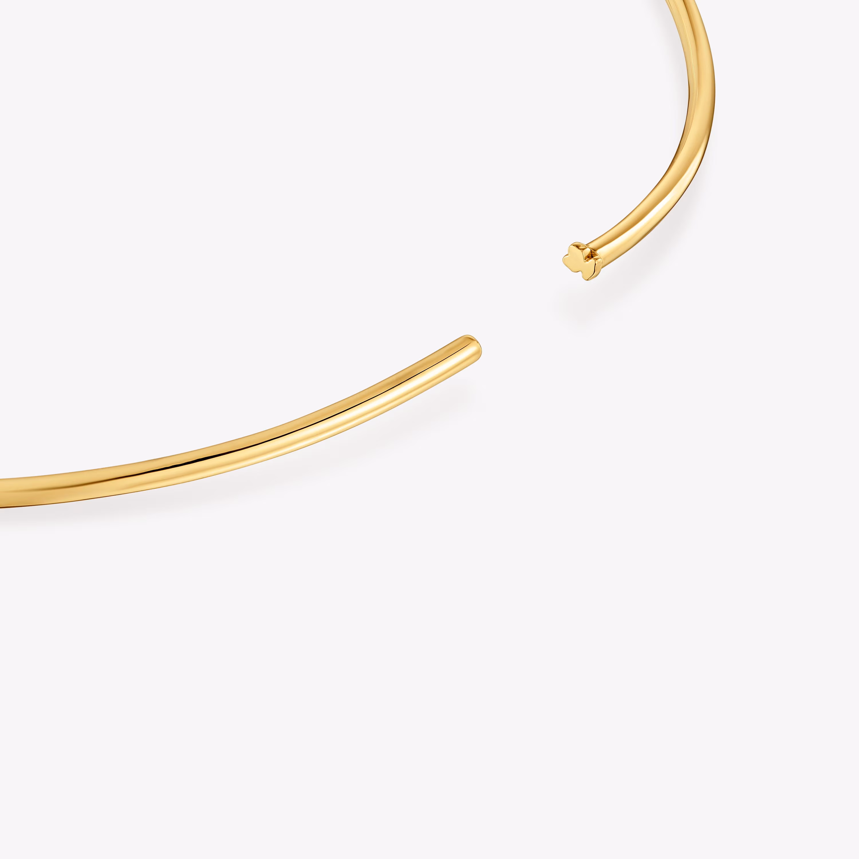 Collar con baño de oro 18 kt sobre plata Basicos