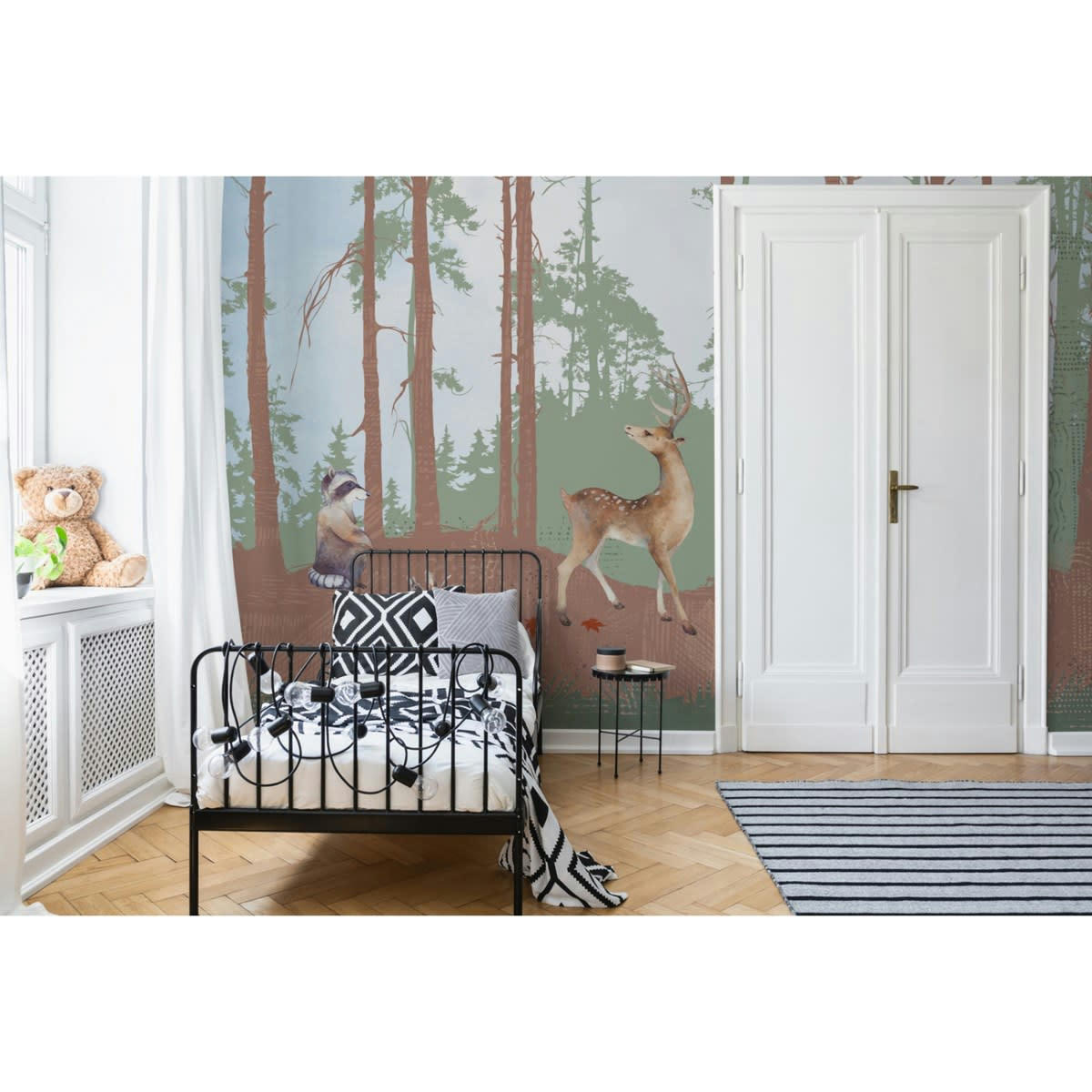 PIKATCHOUNE 2 - Papier peint panoramique motif imprimé Multicolore 288x270cm