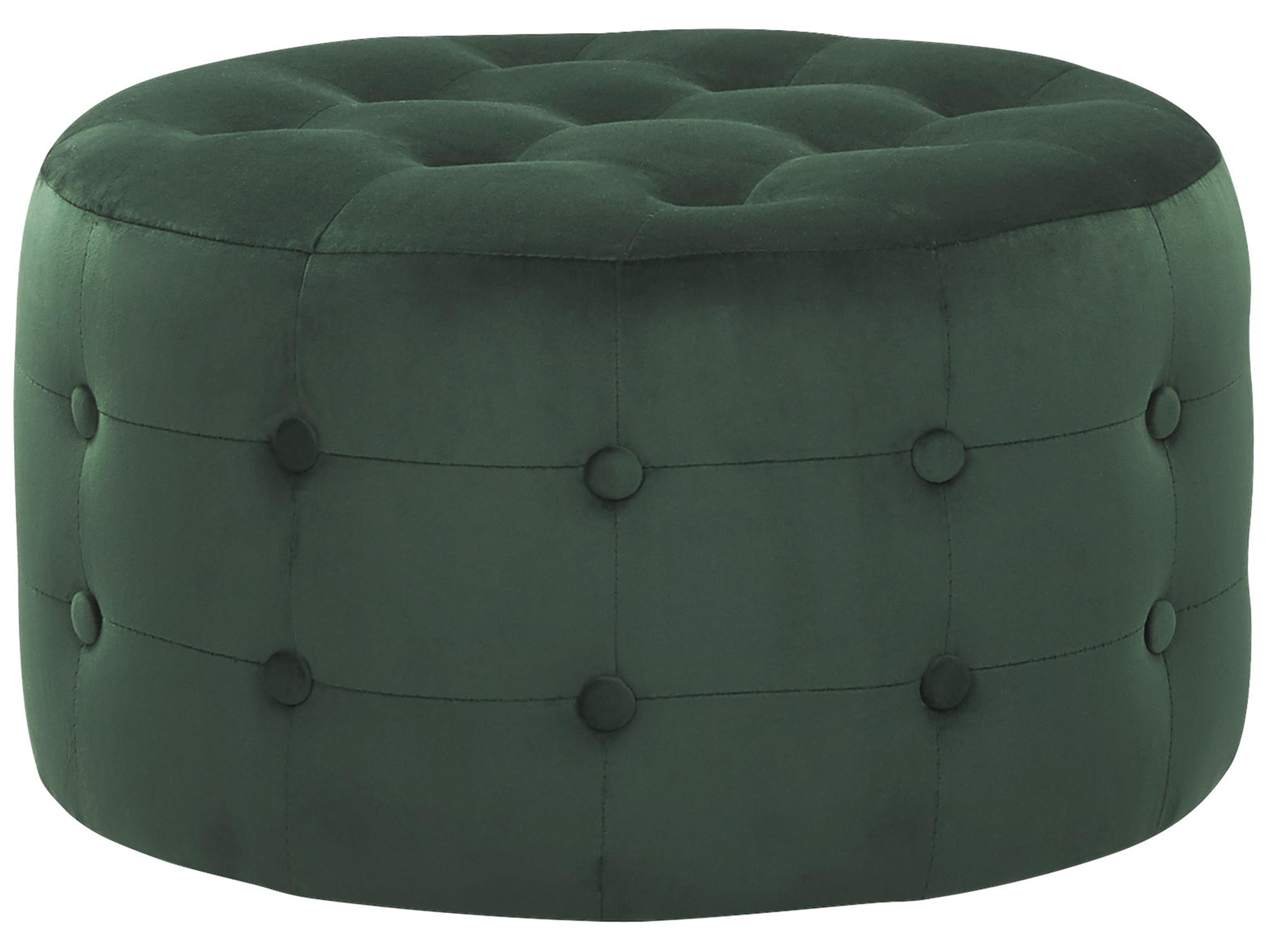 Pouffe TAMPA Velvet Dark Green