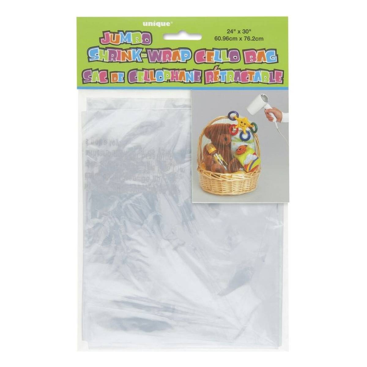 Jumbo Shrink Wrap Cello Bag