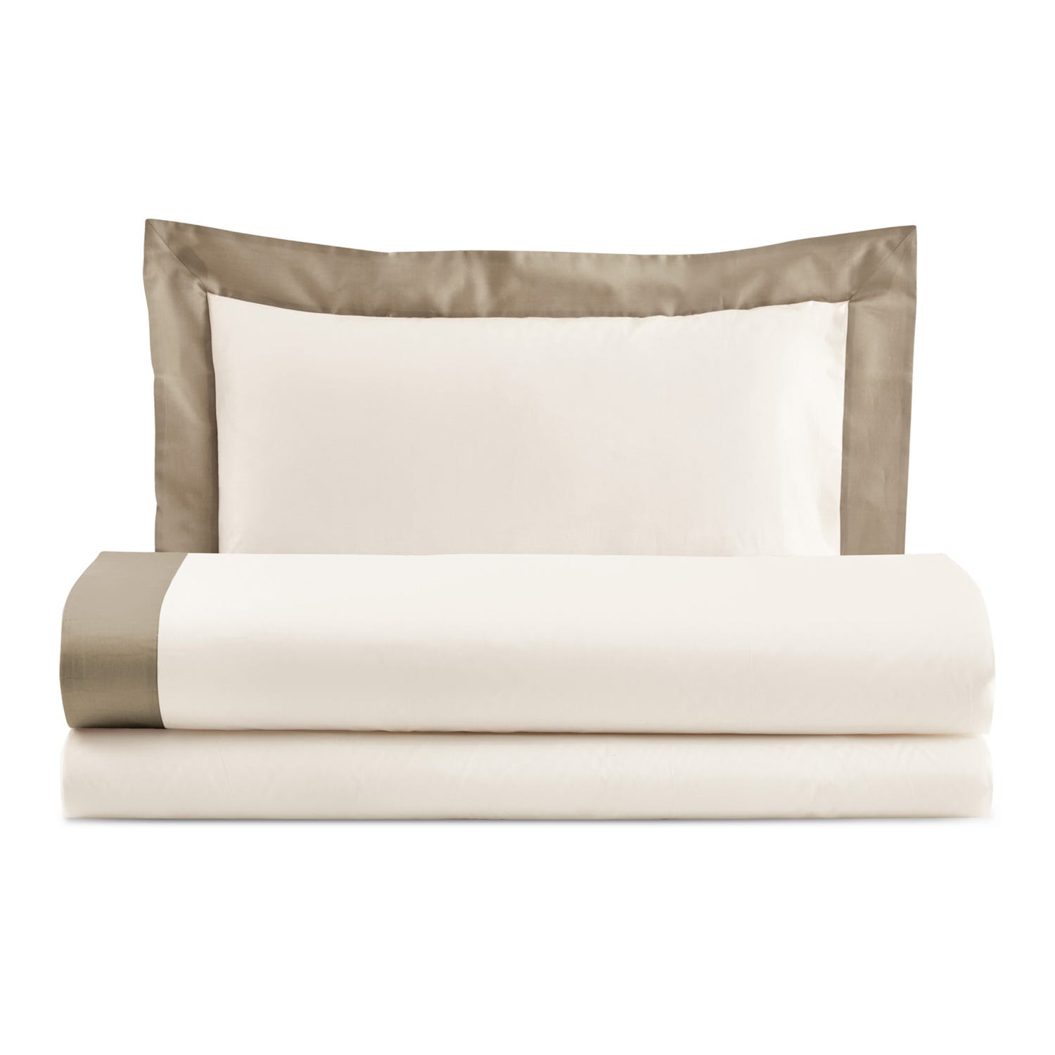 Completo letto una piazza e mezza Sharon marrone Biancoperla