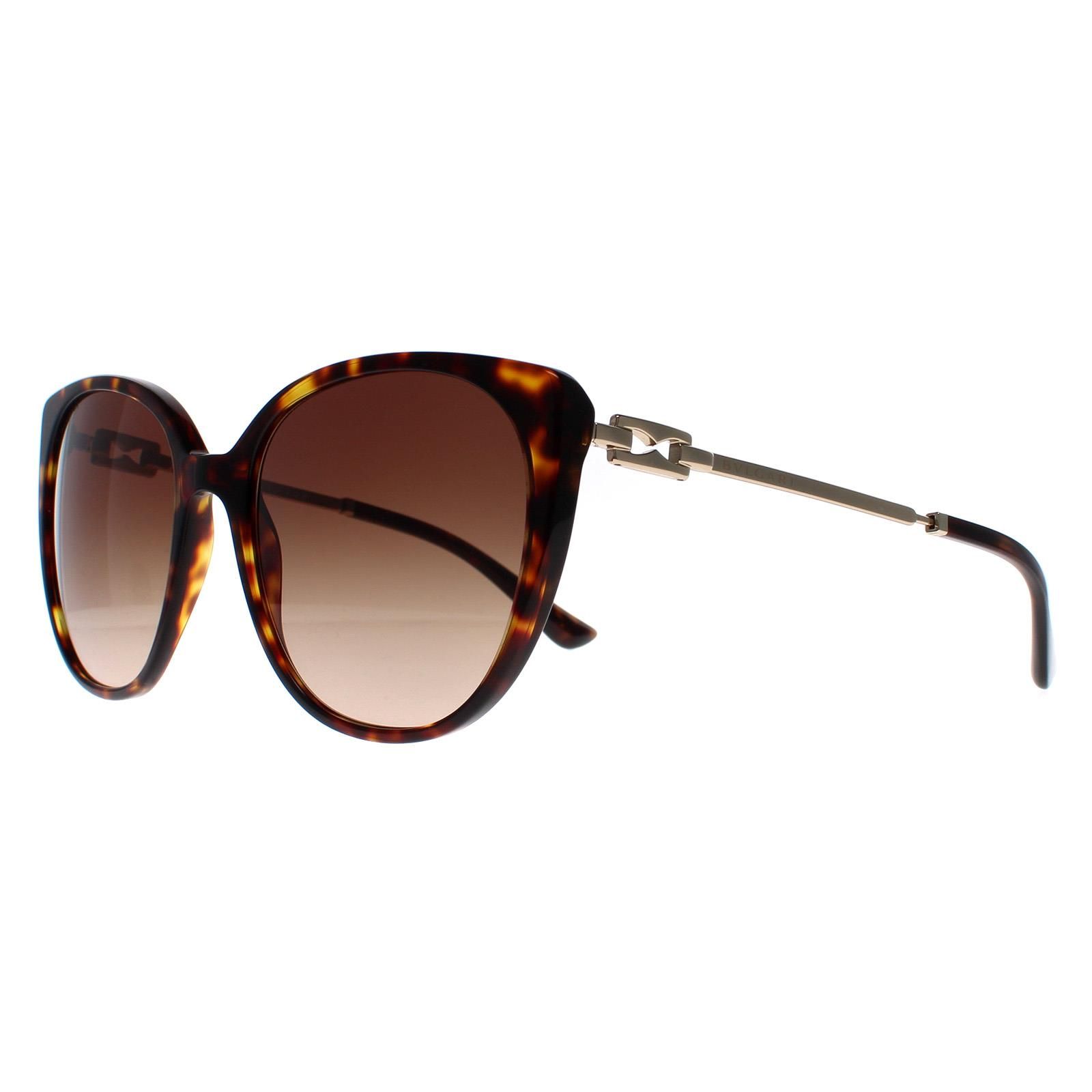 Bvlgari Cat Eye Havana Brown Gradient BV8251