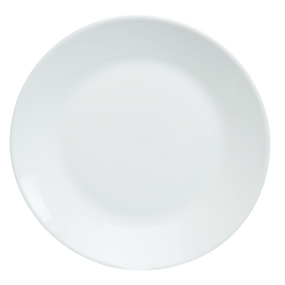 Assiette à dessert ronde Ø18cm Luminarc opale blanche