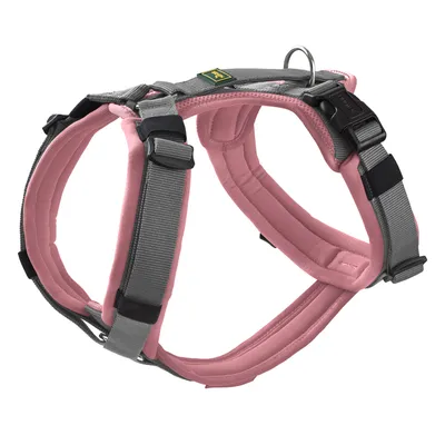 HUNTER Maldon Harness - Dusky Pink/Grey