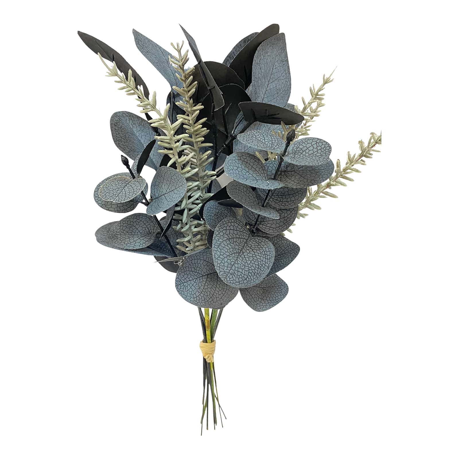 Kunstblumenbund Eukalyptus & Rosmarin Grau,L 300 mm