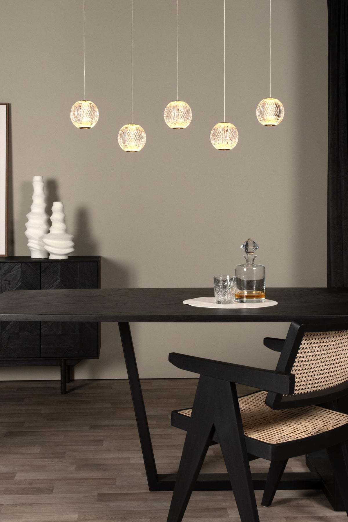 Lucide hanglamp CINTRA - Geïntegreerde LED - Transparant